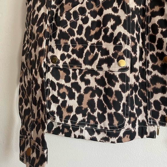 NEW - J.Crew Barn Jacket in Leopard Print - Picture 9 of 14